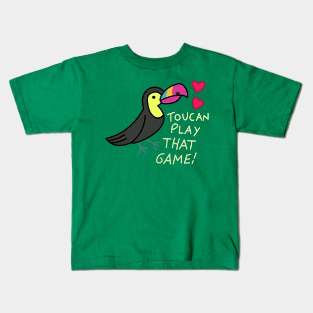 Toucan Play That Game - Mabel's Sweater Collection Kids T-Shirt by Ed's Craftworks